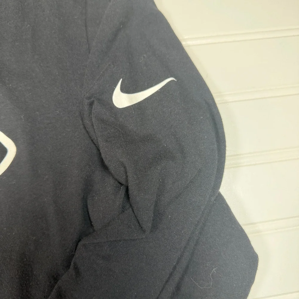Nike Kansas City Chiefs Dri-FIT Long Sleeve Shirt Mens Large Black Athletic Cut